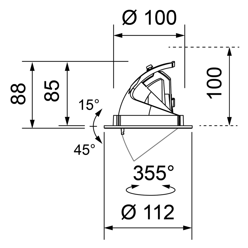MIRA II LED Ø 75MM