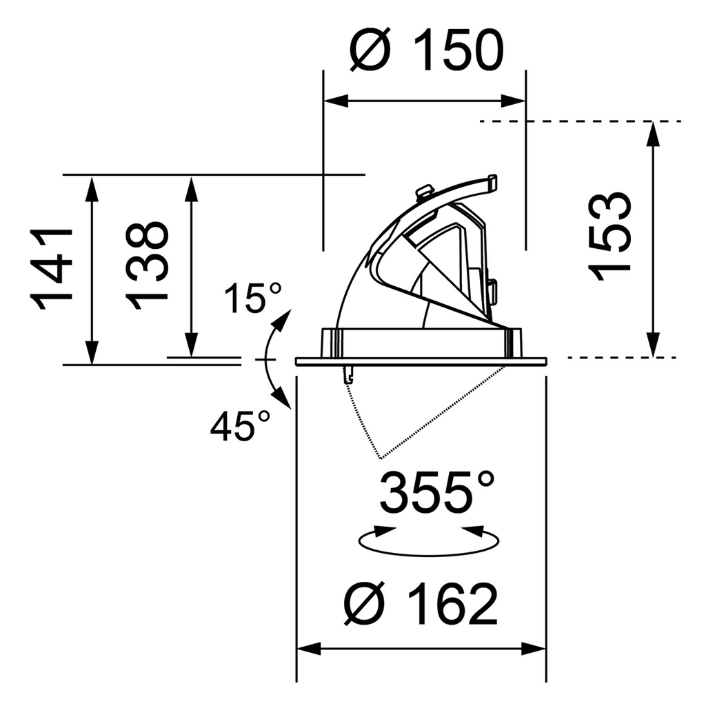 MIRA II LED Ø 150MM