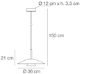 NARCISO SUSPENSION M