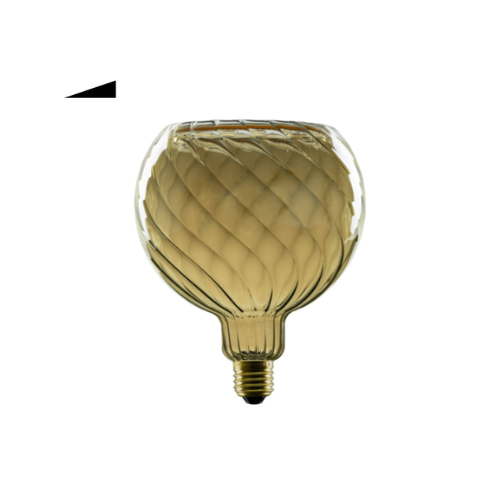 LED FLOATING GLOBE 150 TWISTED E27 6W