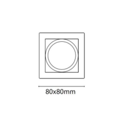 BD-LAITON SQUARE # 68MM