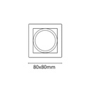 BD-LAITON SQUARE # 68MM