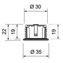 DROP LED IP65 Ø 30MM