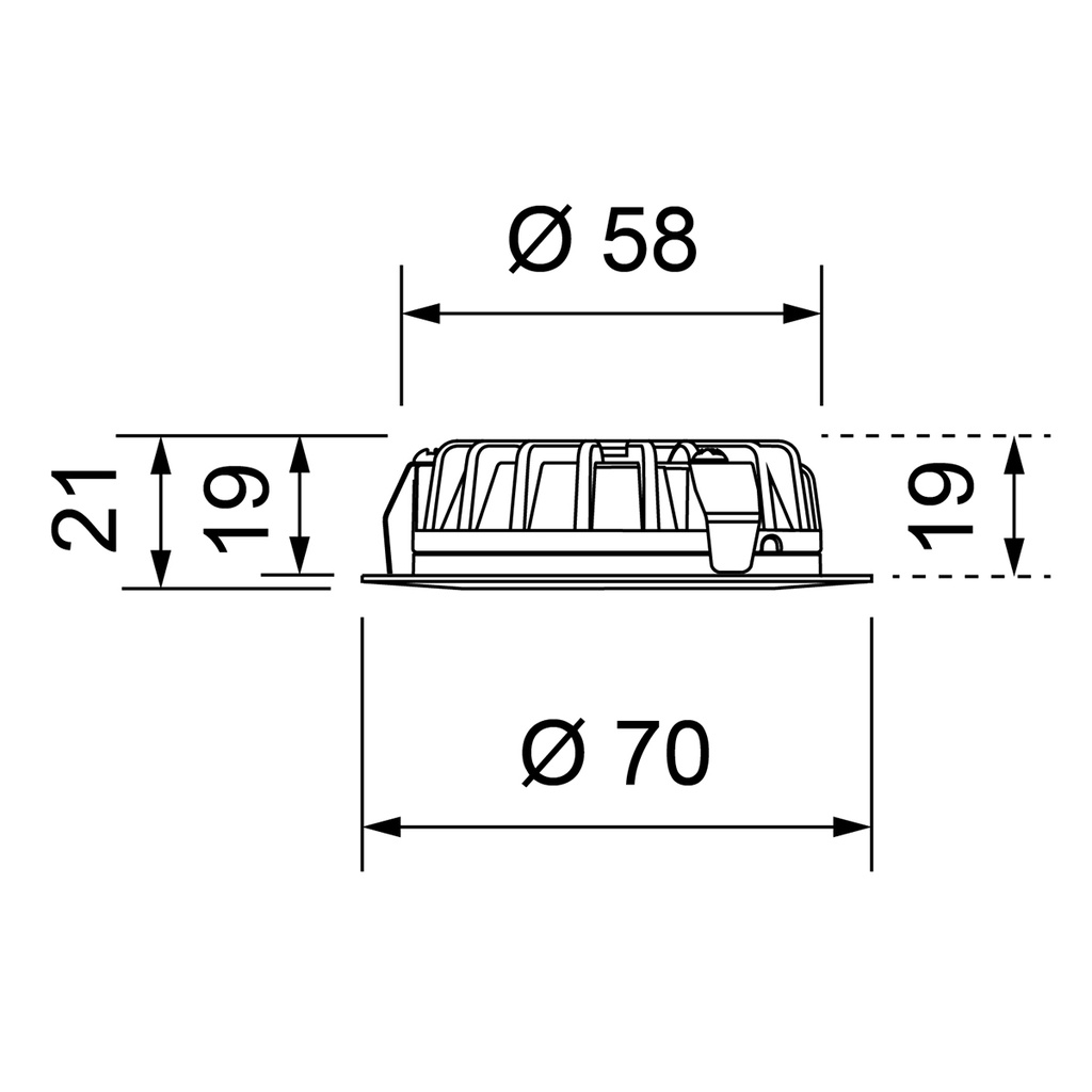 VARIO LED Ø 58MM