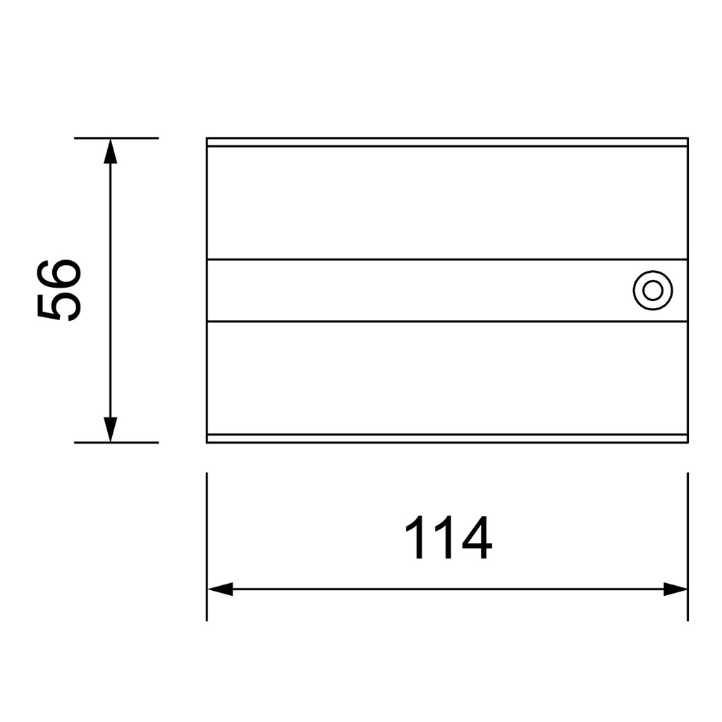 PLAQUE DE COUVERTURE ALIMENTATION EXTREMITE