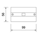PLAQUE DE COUVERTURE ALIMENTATION CENTRALE