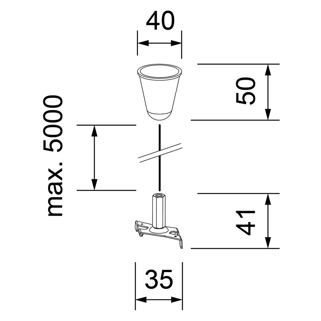 SUSPENSION PAR CABLE