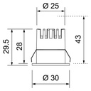 BD-RIDL 300 Ø 30MM