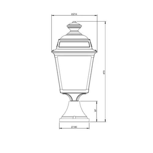 PLACE DES VOSGES N6 TRADITION E27 IP44.webp