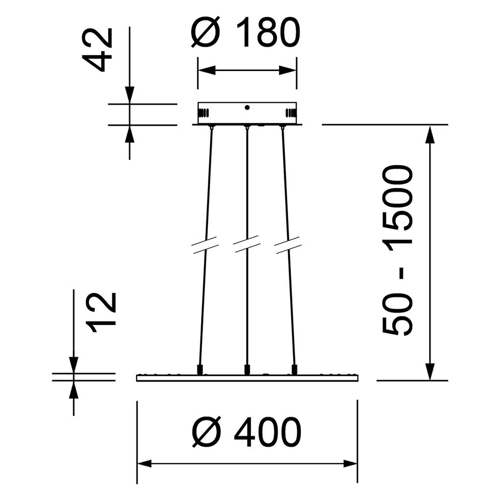 FLAT ROUND LED 400