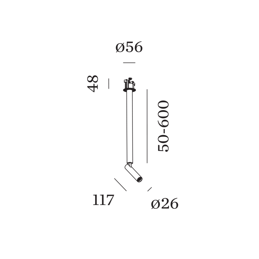 MATCH STICK TRIMELESS 1.0 Ø 45-47MM