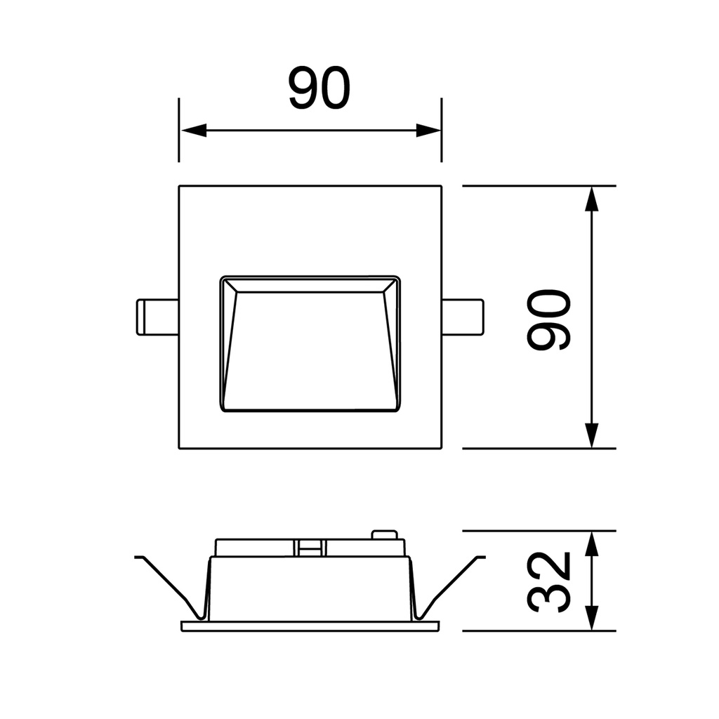 BOX ASYM LED IP44