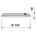 LAGO LED IP54 Ø 350MM