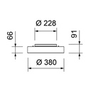 DELIGHT II LED Ø 380MM