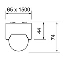 LINE II LED 1500MM 
