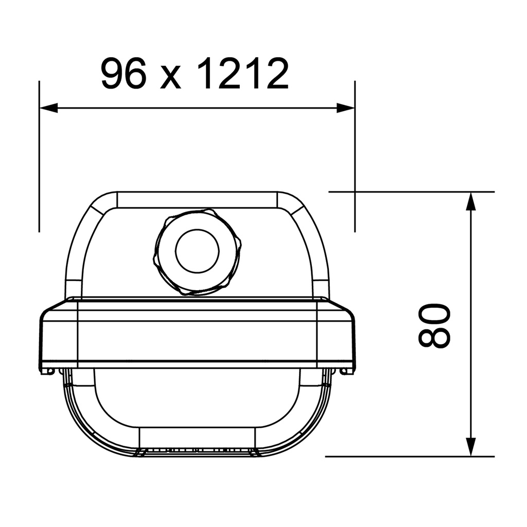PROOF II LED IP66 1212MM