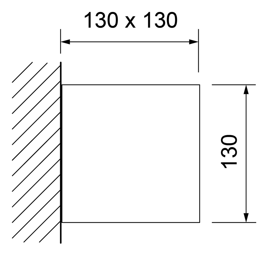LIM OUTDOOR CUBE LED IP55