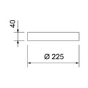 TAKEO ROUND II LED Ø 225MM