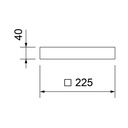 TAKEO SQUARE II LED Ø 225MM (copie)