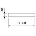 TAKEO SQUARE II LED Ø 300MM