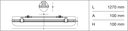 LINDA LED 1270MM IP66