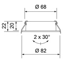 SWING 68 PLAN Ø 68MM