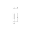 DUVALI MINI 350MM 24V IP65