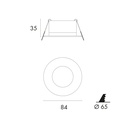 JI107 IP65 Ø 65MM