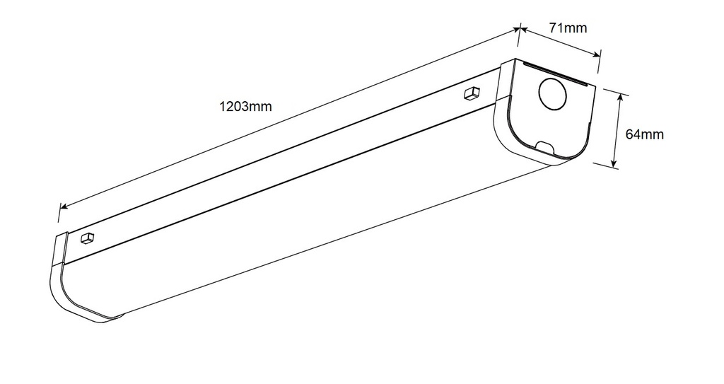 BDLINE QUICK LED 1200MM