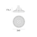 HIGHBAY IP65 Ø 260MM