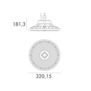HIGHBAY IP65 Ø 320MM