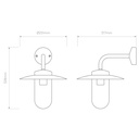 PORTREE WALL IP44