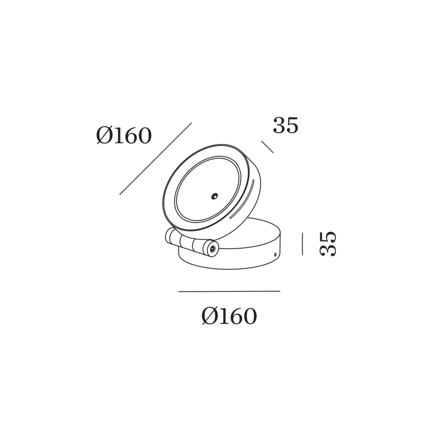 X-BEAM OUTDOOR 1.0 ROUND IP65