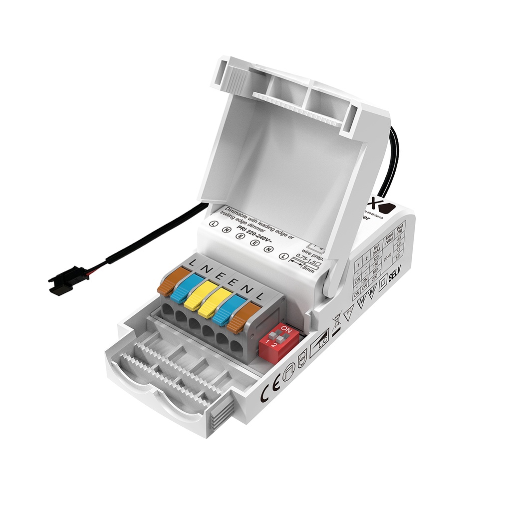 CONVERTISSEUR MULTI-COURANT UX 8W 120-200mA R.C IP20