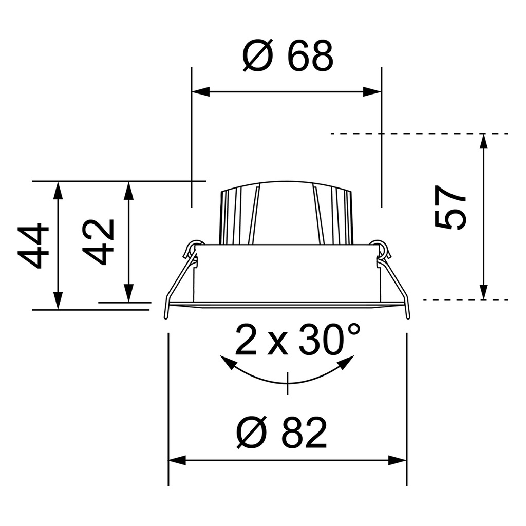 SWING 68 AVEC RIDL 600 Ø 68MM