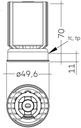 SOURCE LED SLA DC 12.2W 350mA