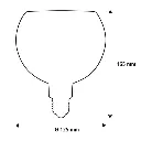 AMPOULE FLOATING GLOBE 125 LED E27 6W