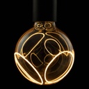 AMPOULE GLOBE 125 2X SLANTING SOFT CURVE LED E27 6W