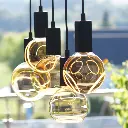 AMPOULE GLOBE 125 2X SLANTING SOFT CURVE LED E27 6W