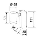ZAKY MONO II LED IP65