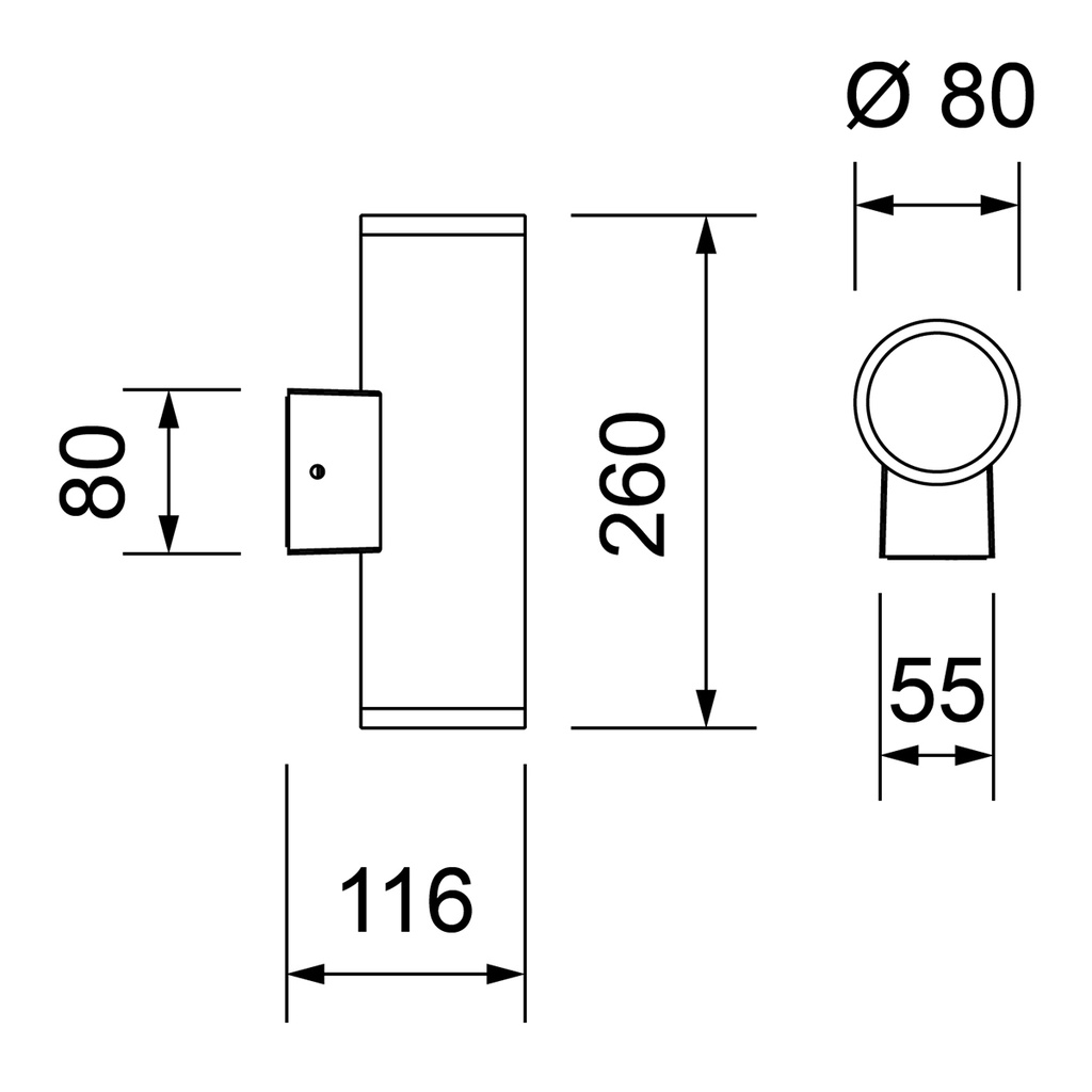 TERA II 80 LED IP65