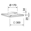 PLATE SQUARE II LED IP65