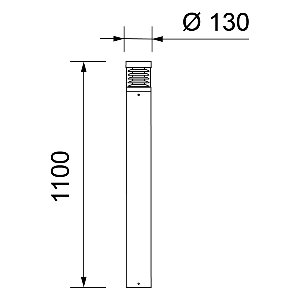TOM ROUND II LED 1100MM IP65 