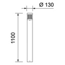 TOM ROUND II LED 1100MM IP65 