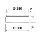 CRONO II LED Ø 300MM