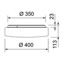 CRONO II LED Ø 400MM