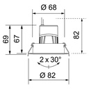 SWING 68 AVEC RIDL 500 ID Ø 68MM