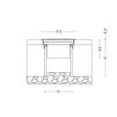 MIRA 150 SQUARE 230V IP67