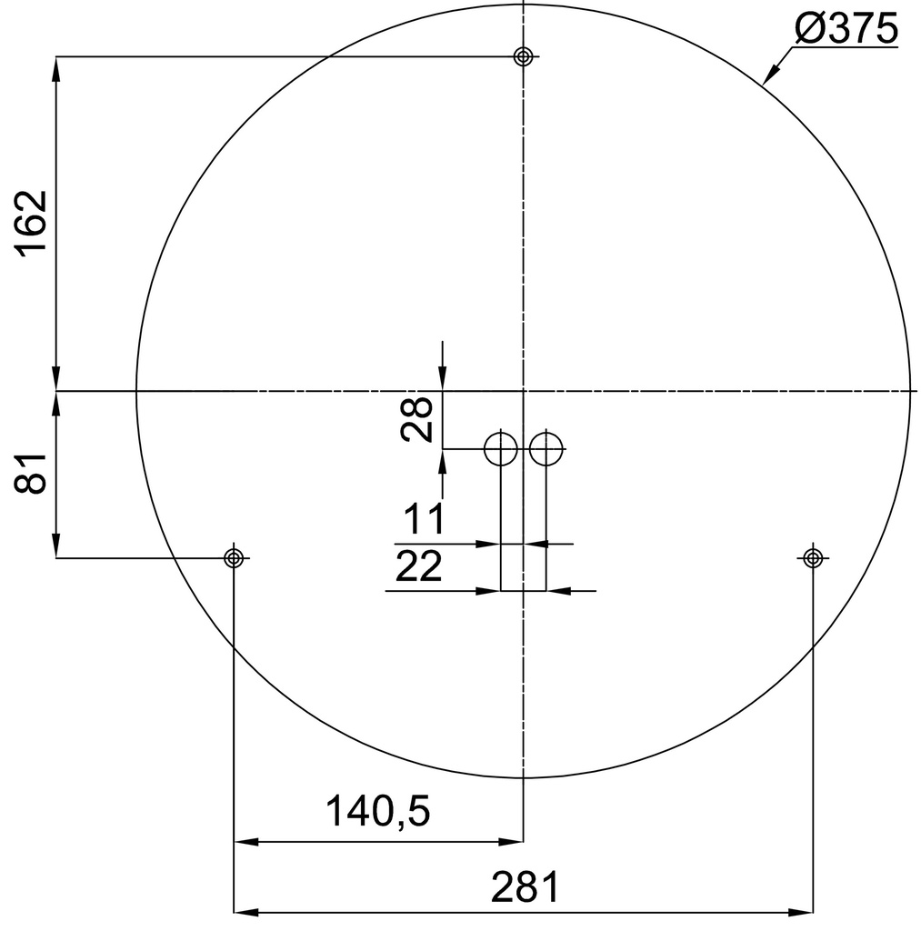 DELIA 2 LED IP54 Ø 400MM