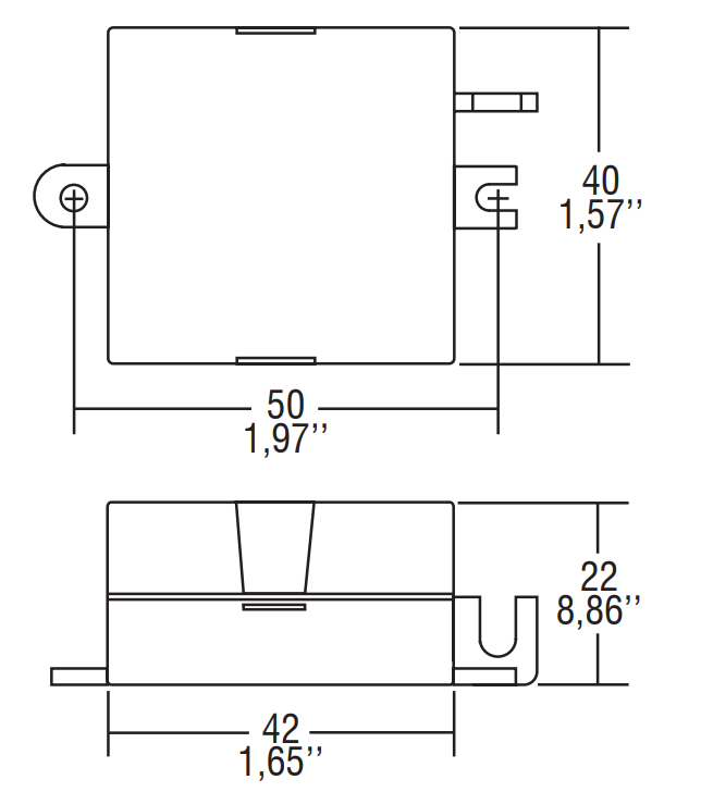 CONVERTISSEUR TCI BULL 350MA IP20